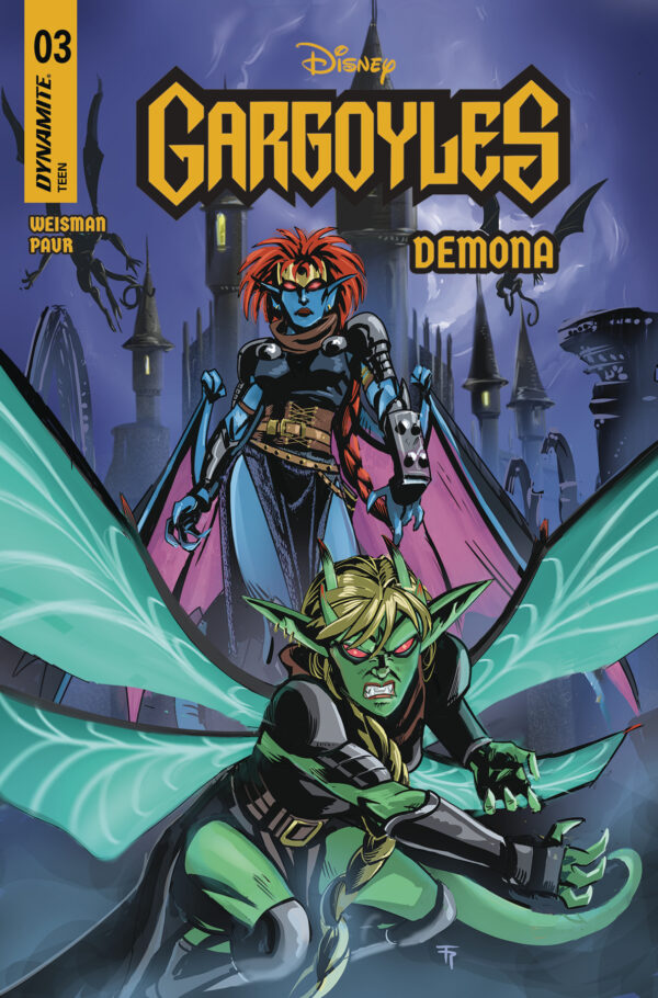 GARGOYLES: DEMONA #3 Frank Paur cover C