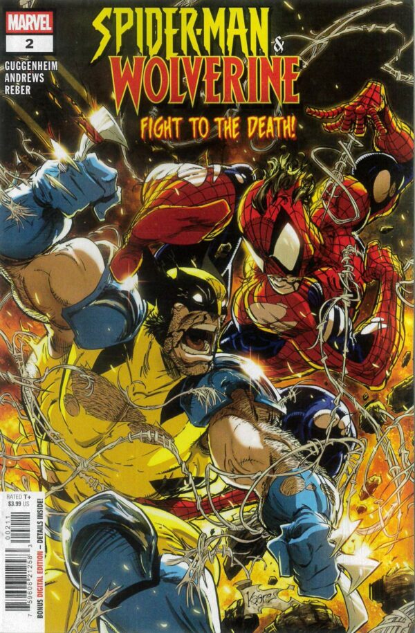 SPIDER-MAN & WOLVERINE (2025 SERIES) #2: Kaare Andrews cover A