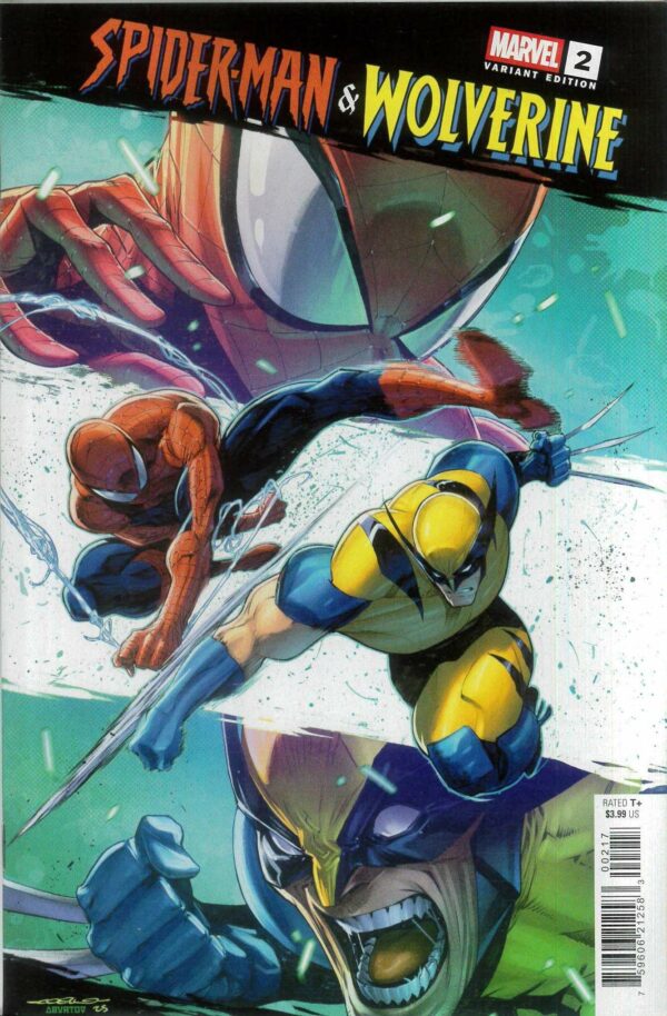 SPIDER-MAN & WOLVERINE (2025 SERIES) #2: Iban Coello RI cover Q