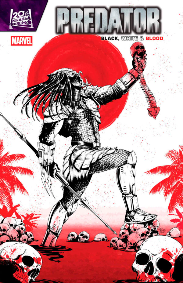 PREDATOR: BLACK WHITE & BLOOD #2 Corin Howell cover A