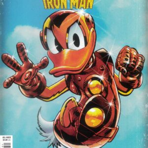WHAT IF: DONALD DUCK BECAME IRON MAN #1: Dan Panosian cover E