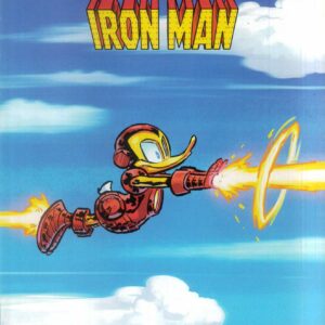 WHAT IF: DONALD DUCK BECAME IRON MAN #1: Skottie Young cover D