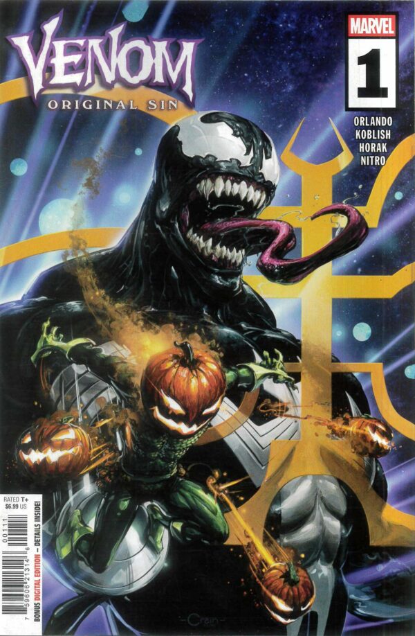 VENOM: ORIGINAL SIN #1: Clayton Crain cover A