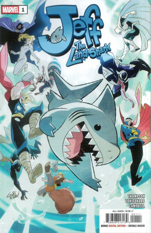 JEFF THE LAND SHARK #1: cover A