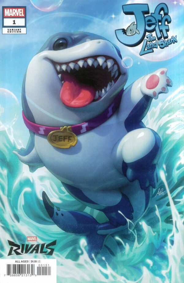 JEFF THE LAND SHARK #1: Stanley (Artgerm) Lau Netease Marvel Rivals cover E
