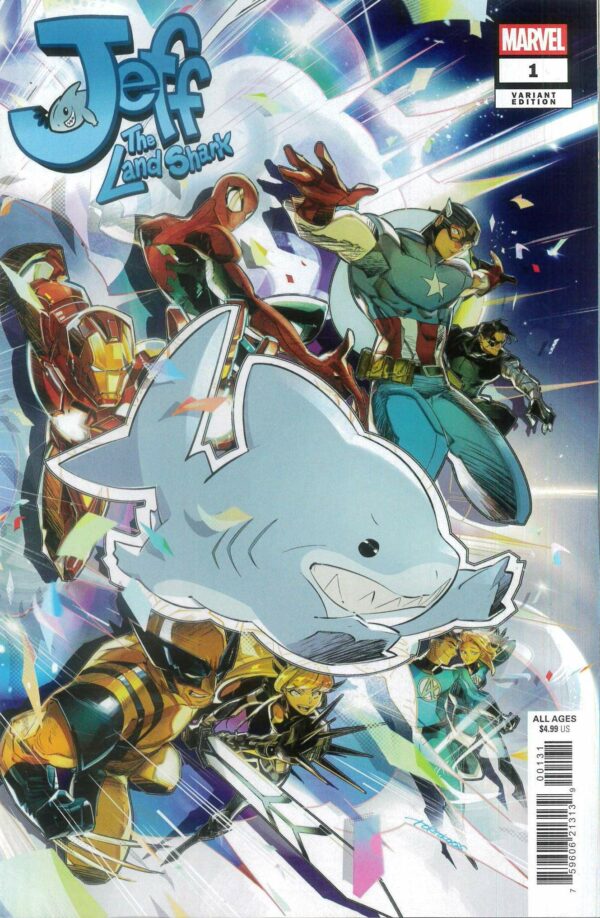 JEFF THE LAND SHARK #1: Tokitokoro cover C