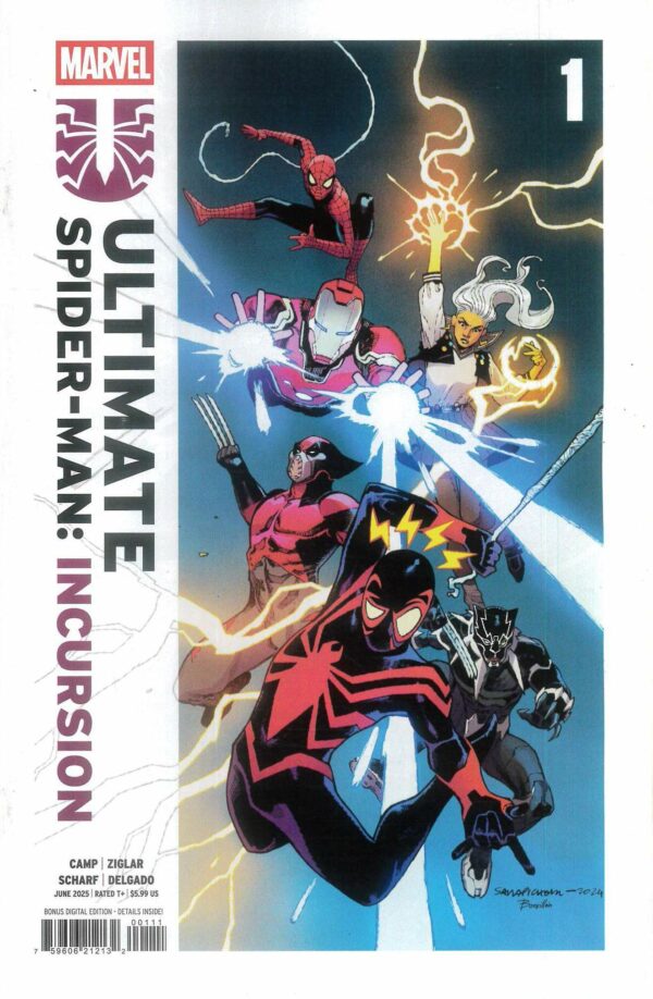 ULTIMATE SPIDER-MAN INCURSION #1: cover A