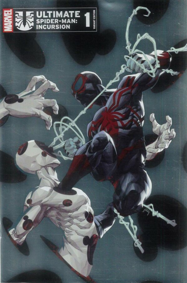 ULTIMATE SPIDER-MAN INCURSION #1: Kael Ngu Foil cover C