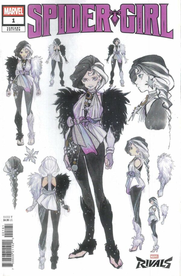 SPIDER-GIRL (2025 SERIES) #1: Peach Momoko Luna Snow Marvel Rivals cover