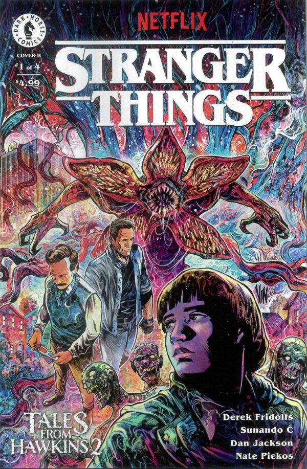 STRANGER THINGS: TALES FROM HAWKINS 2 (2025 SERIES #1: Vincenzo Riccardi cover B