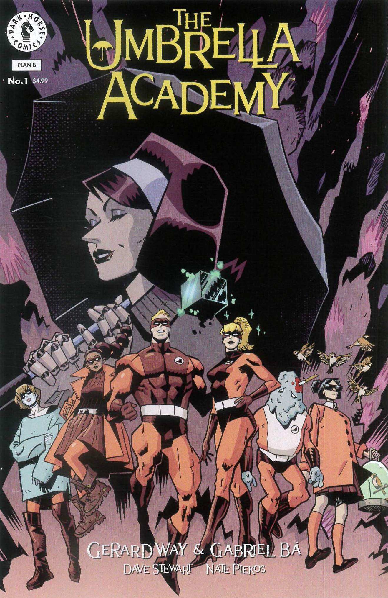 UMBRELLA ACADEMY: PLAN B #1: Claire Roe cover C UMBRELLA ACADEMY: PLAN B #1: Claire Roe cover C