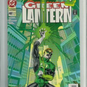 GREEN LANTERN (1990-2004 SERIES) #48: 1st appearance of Kyle Rainer – Halo Graded 9.8 (NM/M)