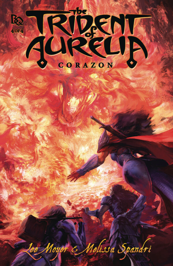 TRIDENT OF AURELIA: CORAZON #4 Anton Oxenuk cover A