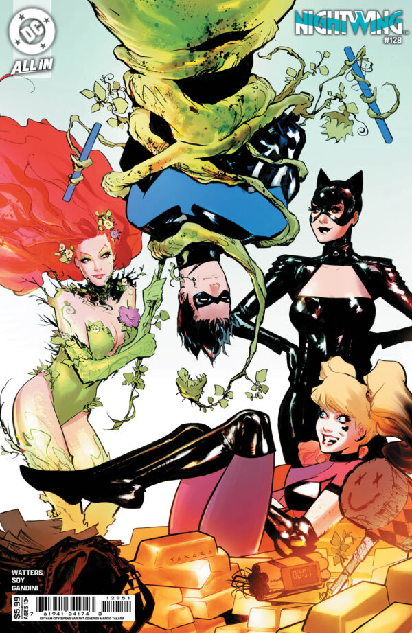 NIGHTWING (2016- SERIES: VARIANT EDITION) #128: Marcio Takara Gotham City Sirens cover E