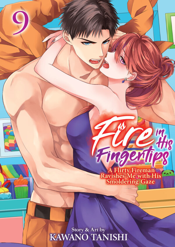 FIRE IN HIS FINGERTIPS: FIREMAN SMOLDERING GAZE GN #9