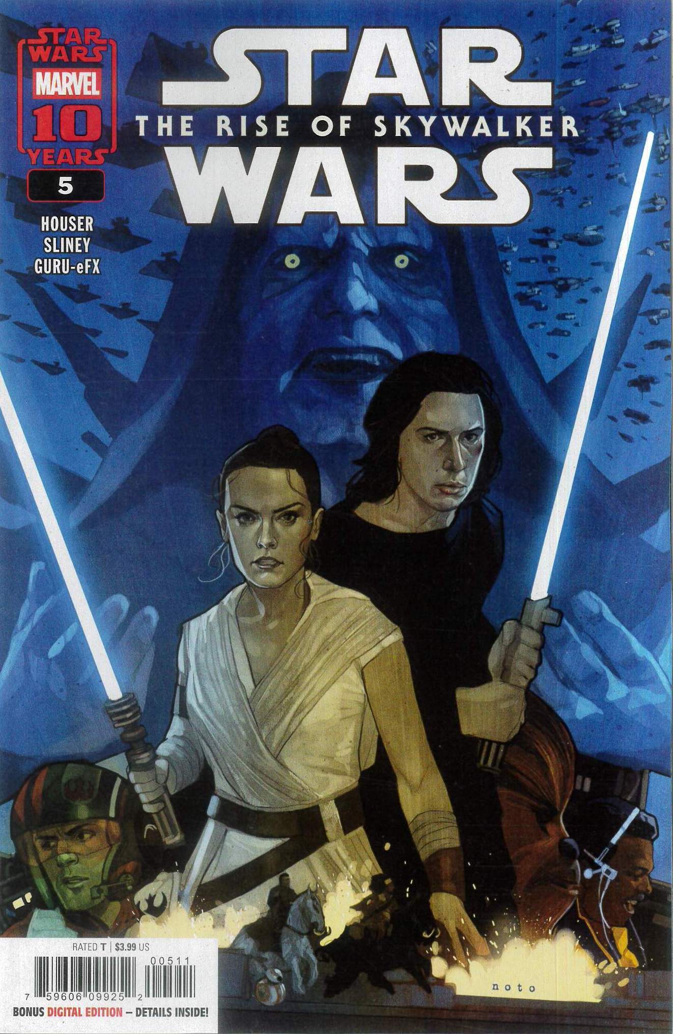 STAR WARS: RISE OF SKYWALKER ADAPTATION #5: Phil Noto cover A STAR WARS: RISE OF SKYWALKER ADAPTATION #5: Phil Noto cover A