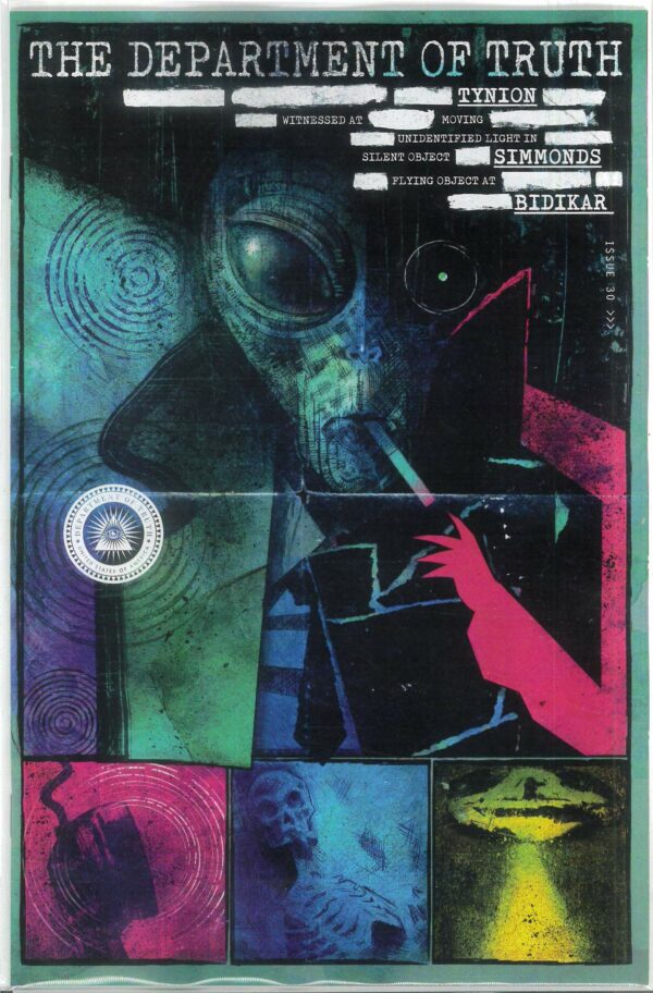 DEPARTMENT OF TRUTH #30: Ryan Quackenbush RI cover B