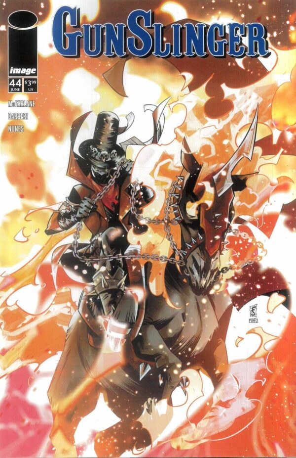 GUNSLINGER SPAWN #44: Federico Sabbatini cover B