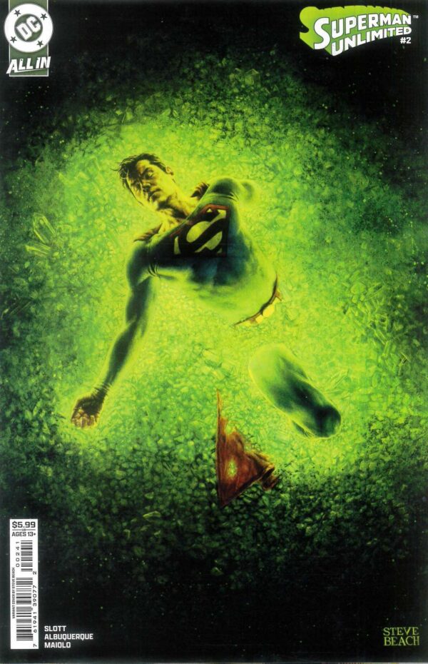 SUPERMAN UNLIMITED #2: Steve Beach cover D