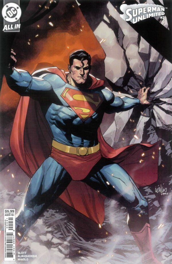 SUPERMAN UNLIMITED #2: Leinil Francis Yu cover C