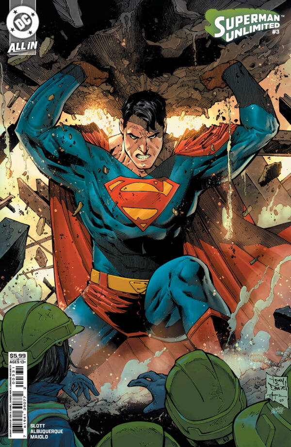 SUPERMAN UNLIMITED #3: Tony S. Daniel cover C