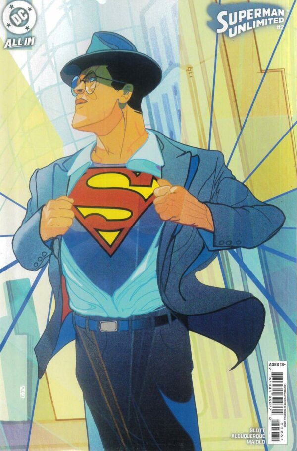 SUPERMAN UNLIMITED #2: Christian Ward RI cover F