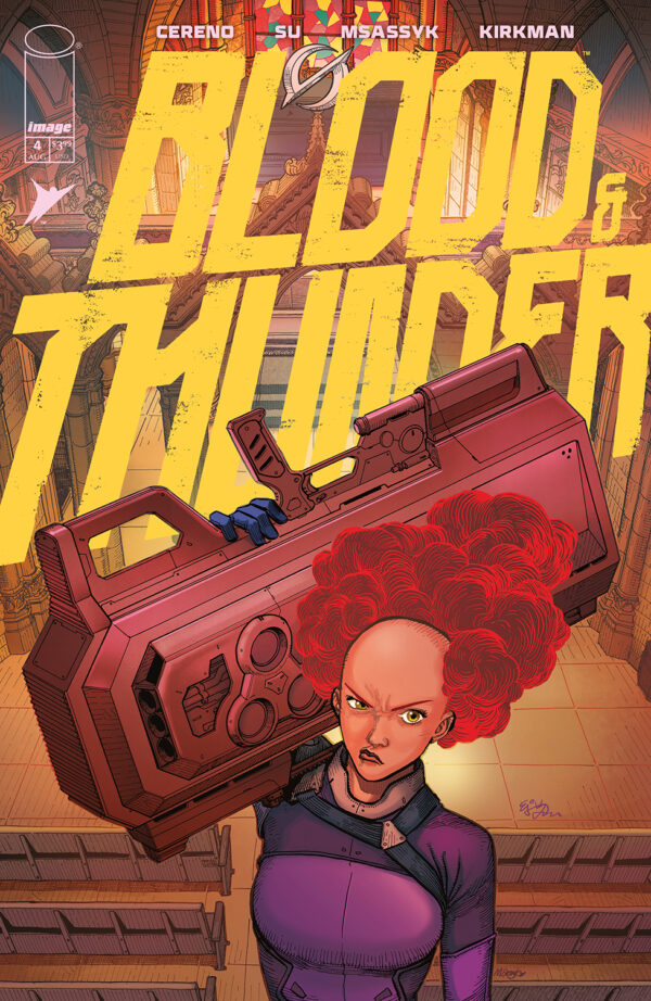 BLOOD & THUNDER #4 E.J. Su cover A