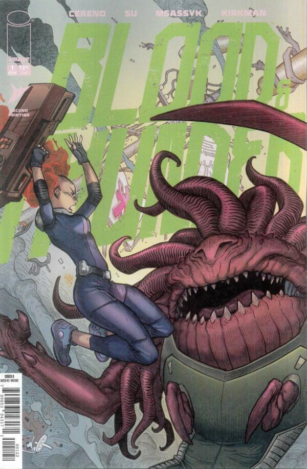 BLOOD & THUNDER #1: E.J. Su 2nd Print cover B