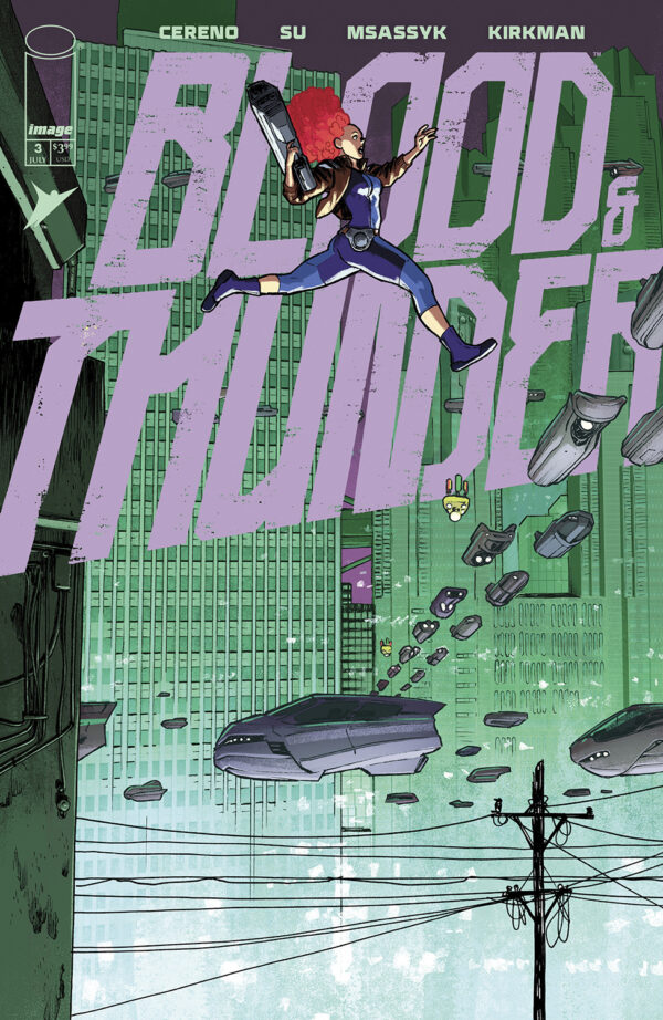 BLOOD & THUNDER #3 David Lopez cover B
