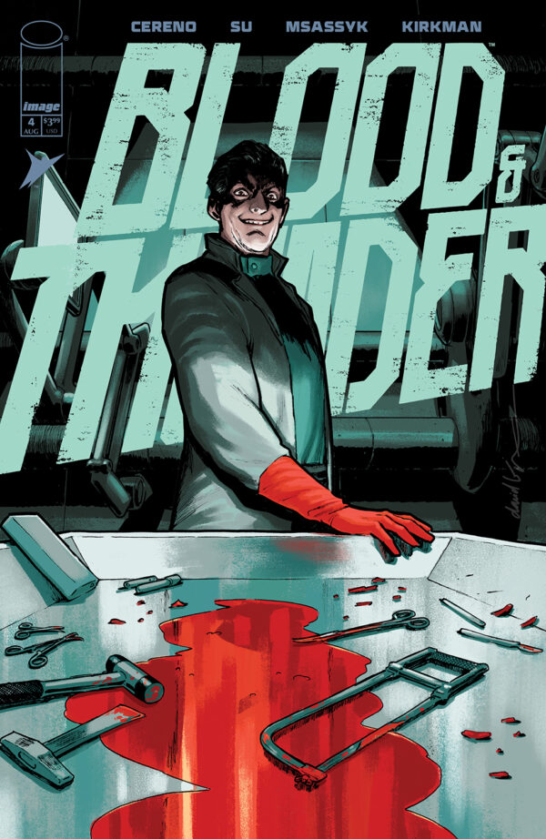 BLOOD & THUNDER #4 David Lopez cover B