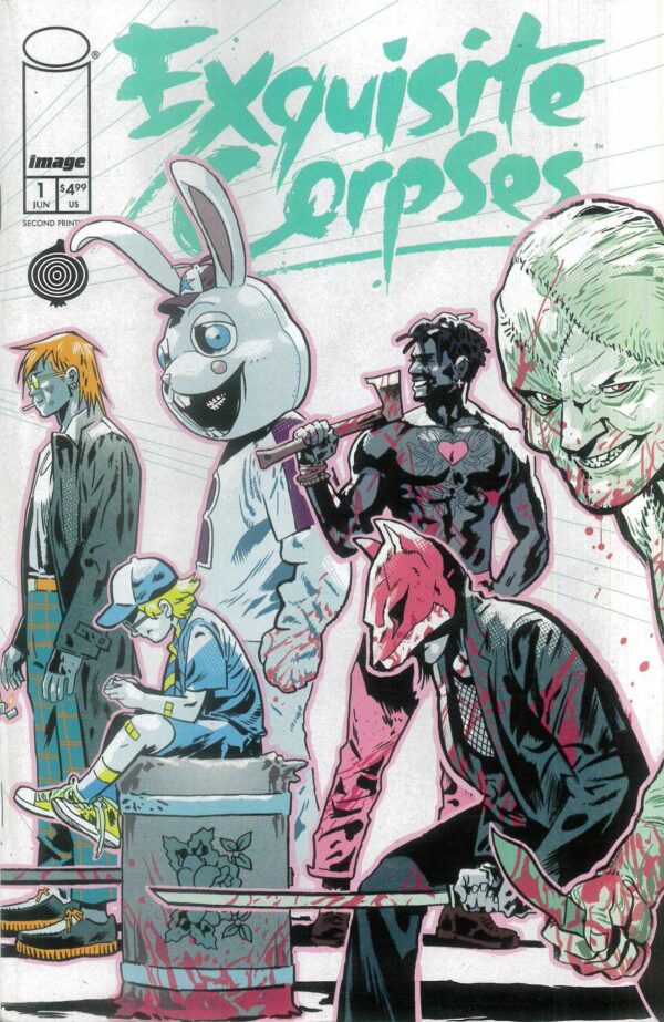 EXQUISITE CORPSES #1: Michael Walsh 2nd Print cover A