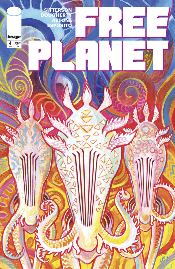 FREE PLANET #4 Jed Dougherty Tentacles cover B