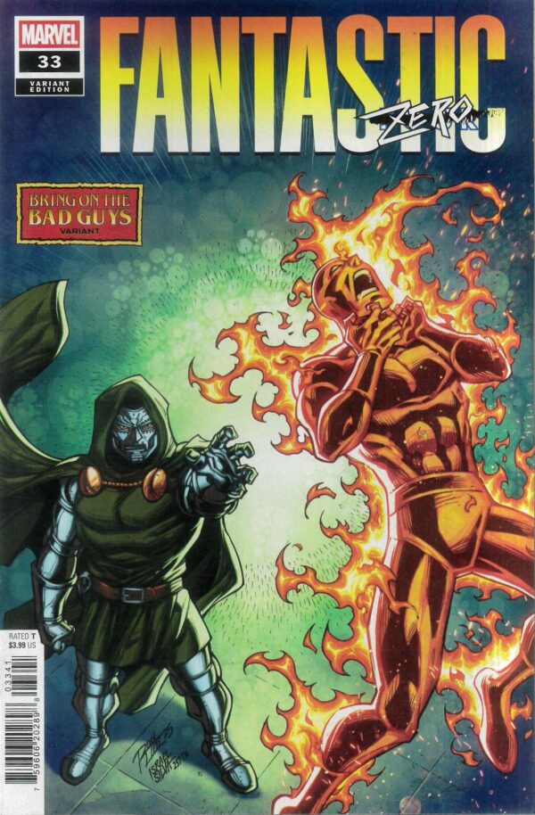 FANTASTIC FOUR (2022 SERIES) #33: Ron Lim Bring on the Bad Guys cover D