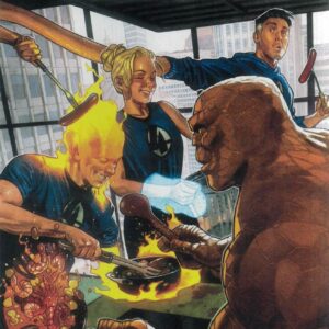 FANTASTIC FOUR (2022 SERIES) #33: Francesco Mobili RI cover Q