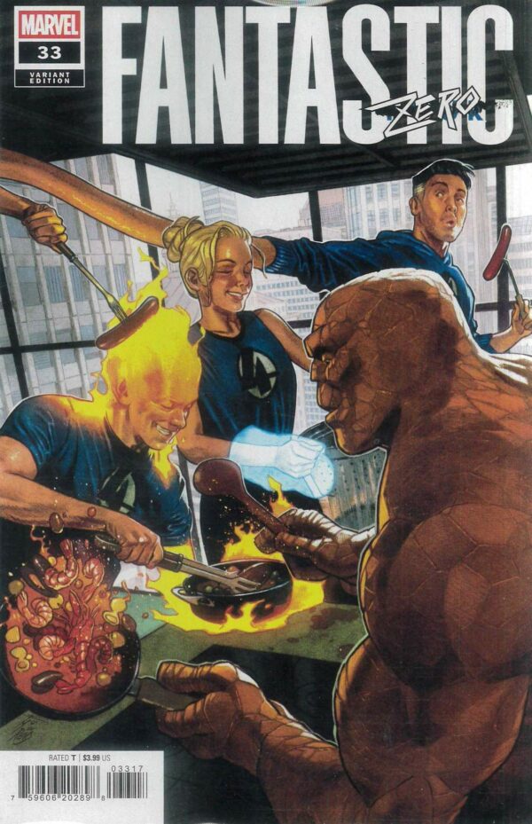 FANTASTIC FOUR (2022 SERIES) #33: Francesco Mobili RI cover Q