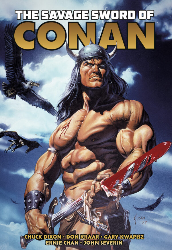 SAVAGE SWORD OF CONAN ORIGINAL COMICS OMNIBUS (HC) #10 #133-145 (Joe Jusko cover)