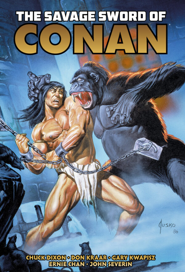 SAVAGE SWORD OF CONAN ORIGINAL COMICS OMNIBUS (HC) #10 Joe Jusko Direct Market cover