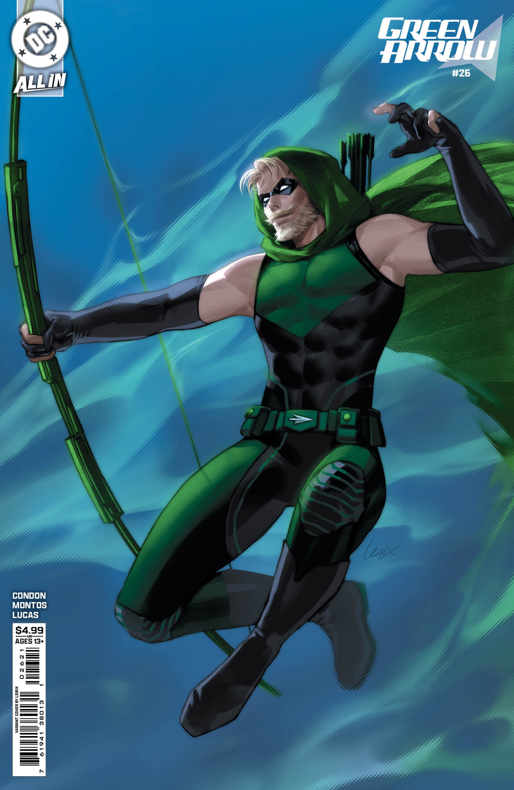 GREEN ARROW (2023 SERIES) #26: Lesley (Leirix) Li cover B GREEN ARROW (2023 SERIES) #26: Lesley (Leirix) Li cover B