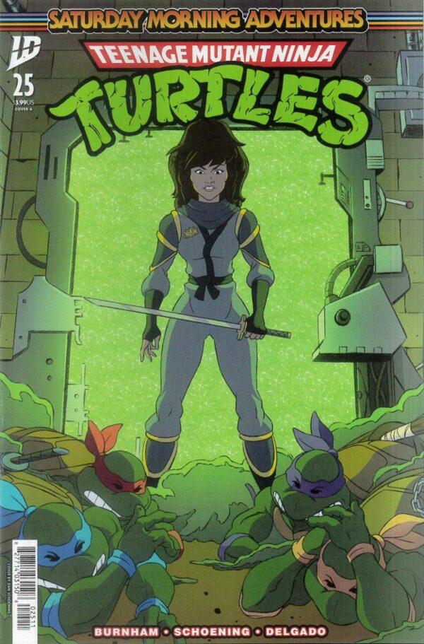 TMNT SATURDAY MORNING ADVENTURES (2023 SERIES) #25: Dan Schoening cover A