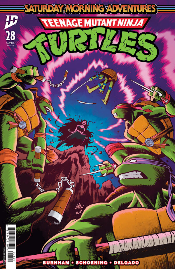 TMNT SATURDAY MORNING ADVENTURES (2023 SERIES) #28 cover C