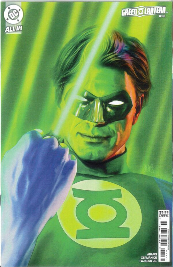 GREEN LANTERN (2023 SERIES) #23: Karl Kerschl Supersmash-up cover E