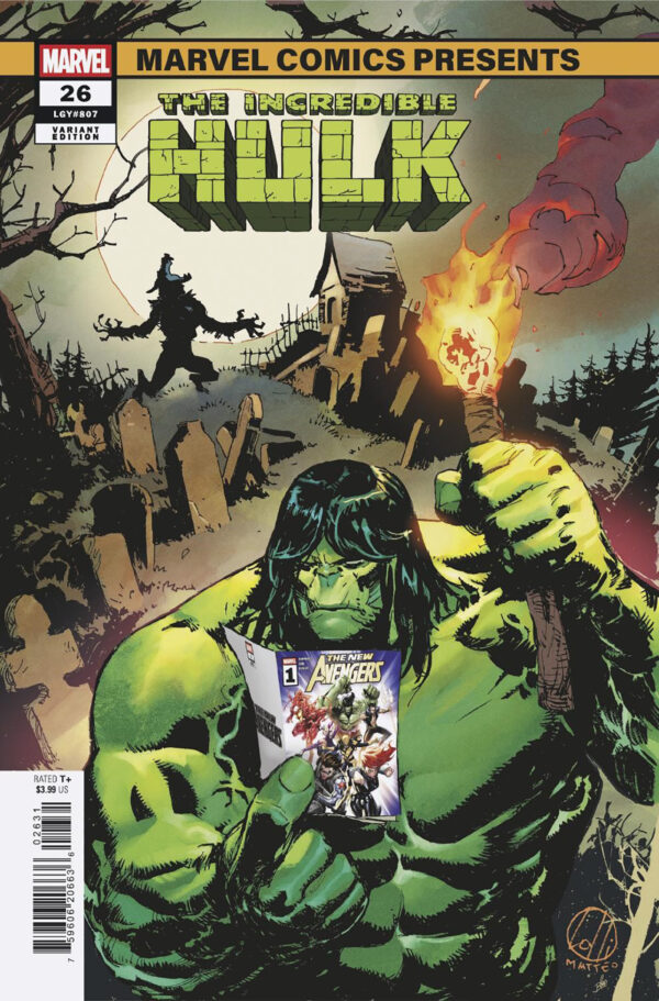 INCREDIBLE HULK (2023 SERIES) #26: Matteo Lolli Marvel Comics Presents cover C