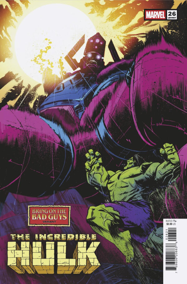 INCREDIBLE HULK (2023 SERIES) #26: Sanford Greene Bring on the Bad Guys cover B