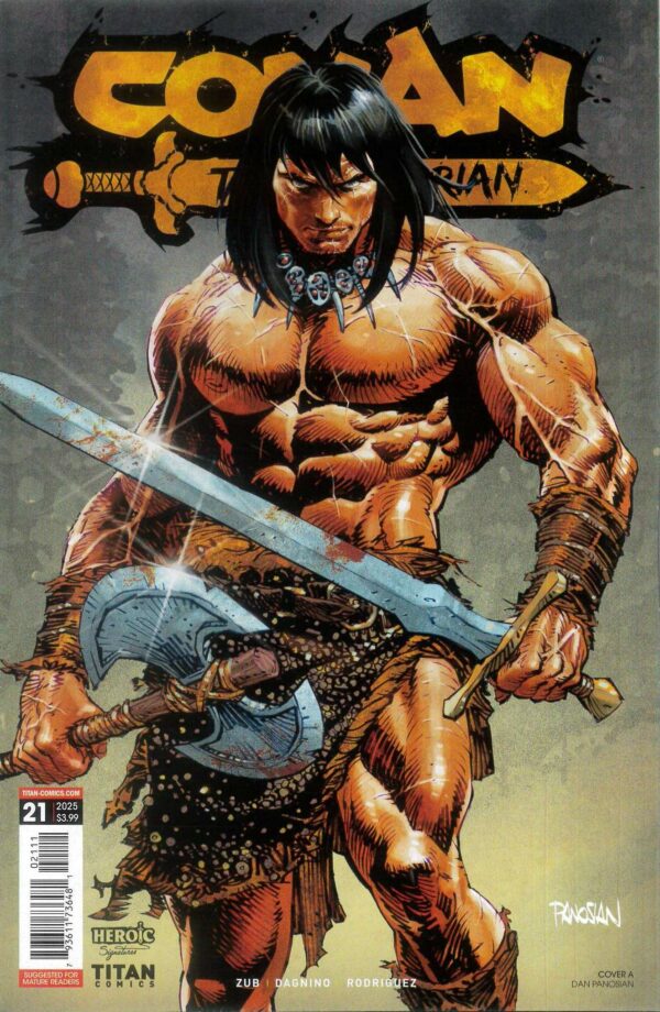 CONAN THE BARBARIAN (2023 SERIES) #21: Dan Panosian cover A
