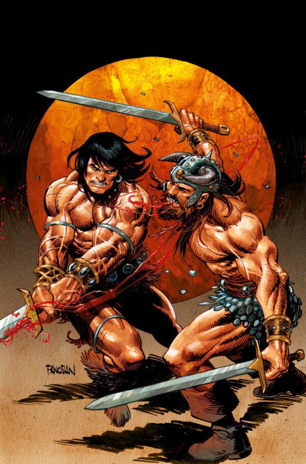 CONAN THE BARBARIAN (2023 SERIES) #22: Dan Panosian virgin Foil cover E
