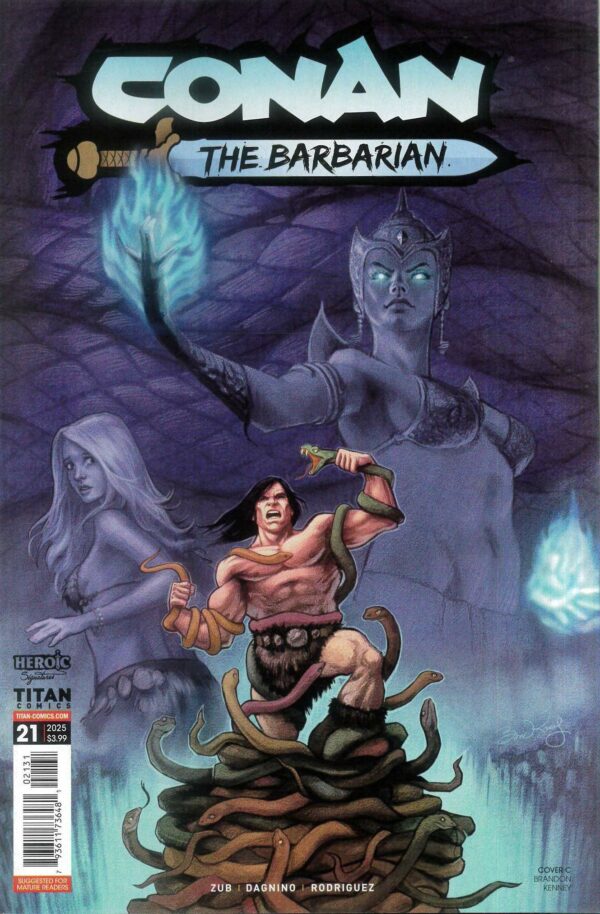 CONAN THE BARBARIAN (2023 SERIES) #21: Brandon Kenney cover C