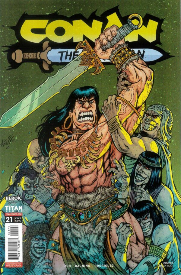 CONAN THE BARBARIAN (2023 SERIES) #21: Maria Wolf cover B