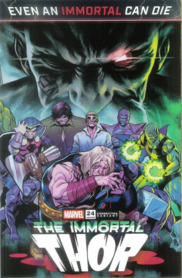 IMMORTAL THOR #24: Martin Coccolo Death of the Immortal Thor connecting cover B