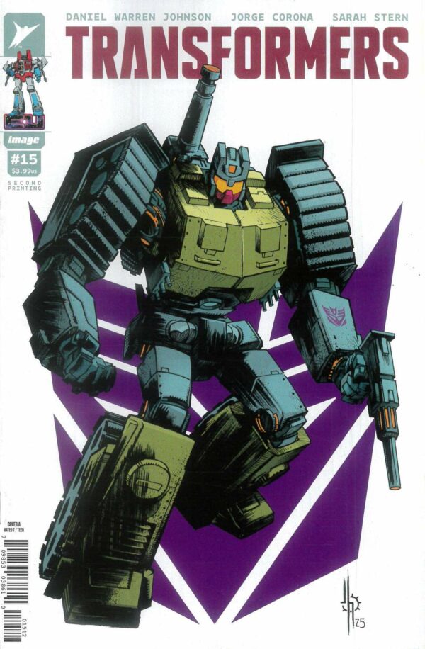 TRANSFORMERS (2023 SERIES) #15: Jason Howard Decepticon 2nd Print cover A