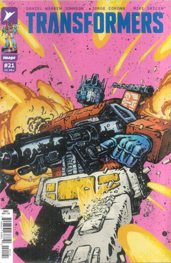 TRANSFORMERS (2023 SERIES) #21: Jorge Corona cover B